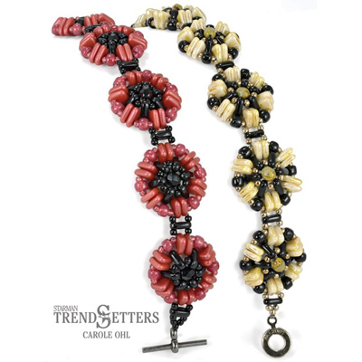 CMP2-POINTED - Pointed Poppy Bracelet Pattern